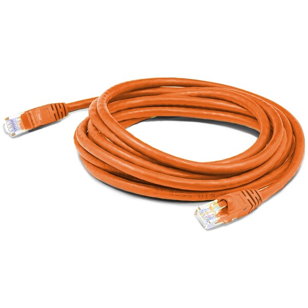 Add-On 35Ft Rj-45 M/M Cat6 Orange Cu Patch Cbl ADD-35FSLCAT6-OE